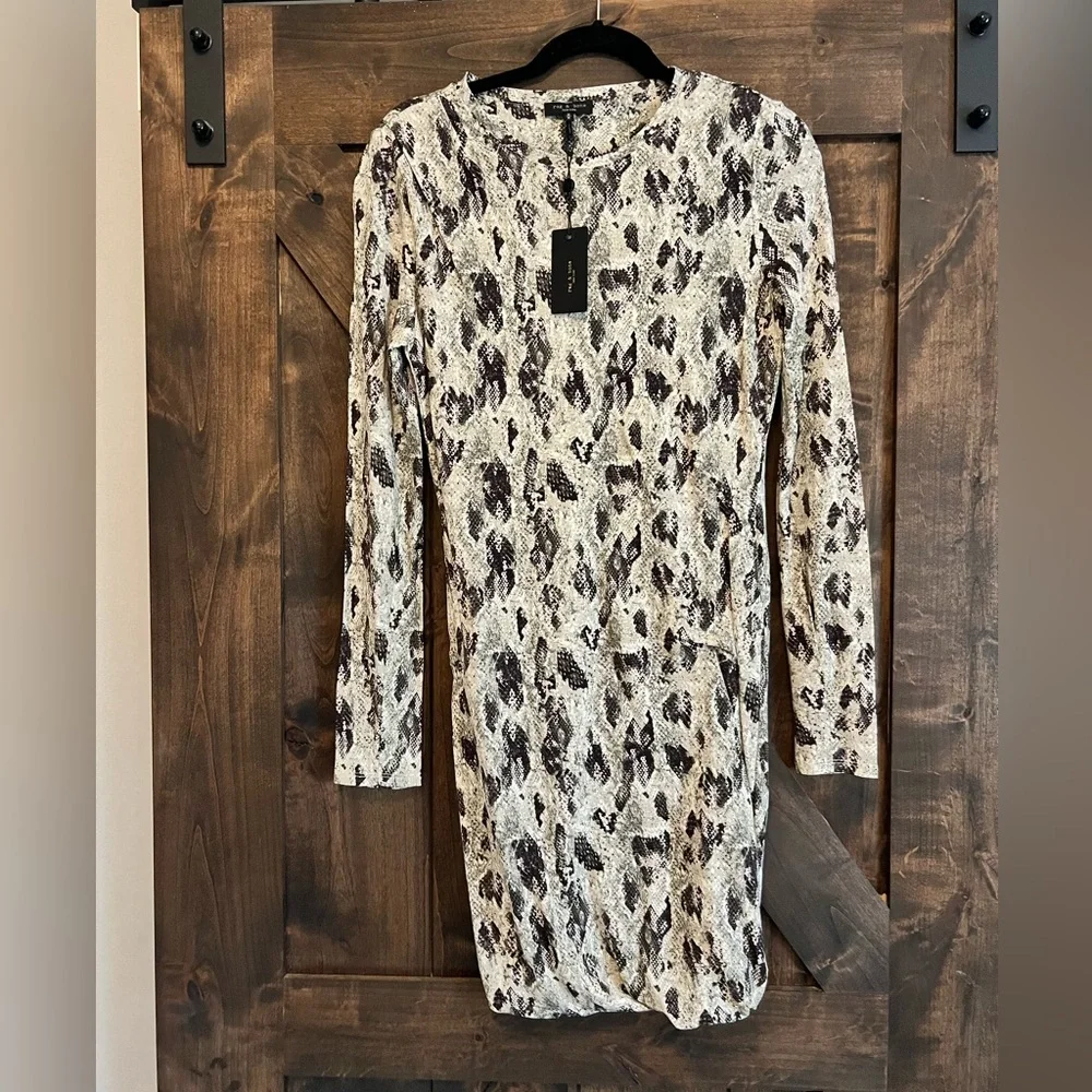 Rag + Bone poppy draped mini dress - Picture 2 of 8